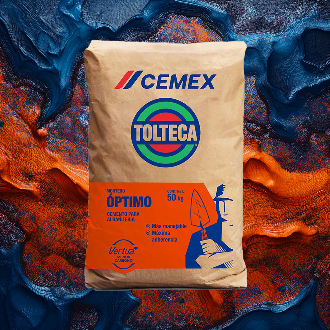 Tolteca, Cemento Mortero 50 Kg, Saco